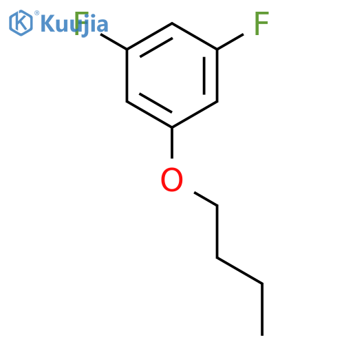 1-butoxy-3,5-difluorobenzene structure