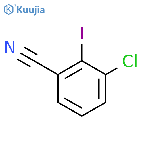 3-Chloro-2-iodobenzonitrile structure