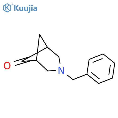 3-Benzyl-3-azabicyclo[3.1.1]heptan-6-one structure