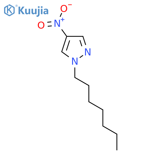 1-Heptyl-4-nitro-1H-pyrazole structure