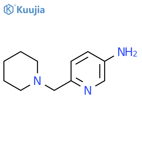 6-(piperidin-1-yl)methylpyridin-3-amine structure