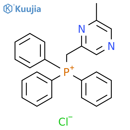 (6-Methyl-2-pyrazinyl)methyltriphenyl-phosphonium Chloride structure