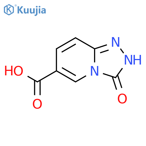 3-Oxo-2H,3H-1,2,4triazolo4,3-apyridine-6-carboxylic Acid structure