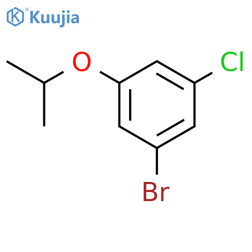 1-Bromo-3-chloro-5-isopropoxybenzene structure