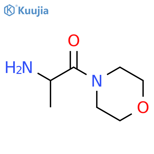 2-amino-1-(morpholin-4-yl)propan-1-one structure