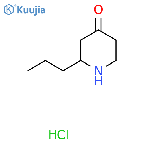 2-Propylpiperidin-4-one hydrochloride structure