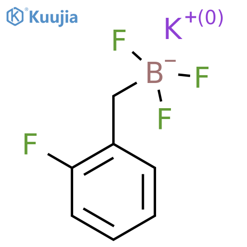 Potassium Trifluoro(2-fluorophenyl)methylboranuide structure