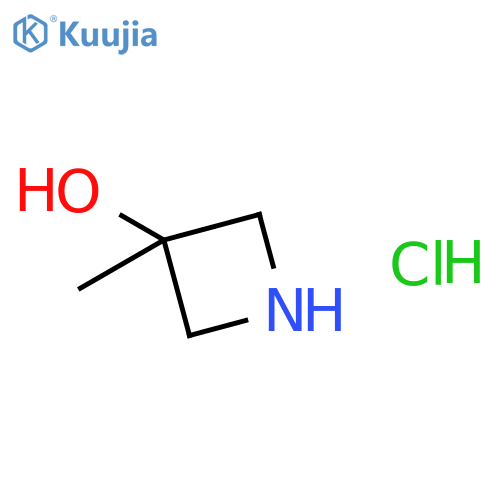 3-Methylazetidin-3-ol hydrochloride structure