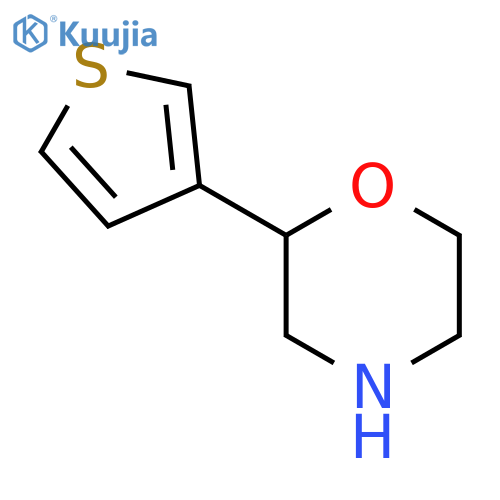 2-(Thiophen-3-yl)morpholine structure