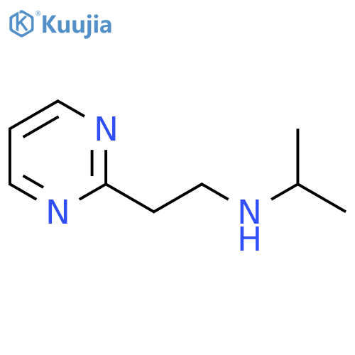 (propan-2-yl)2-(pyrimidin-2-yl)ethylamine structure