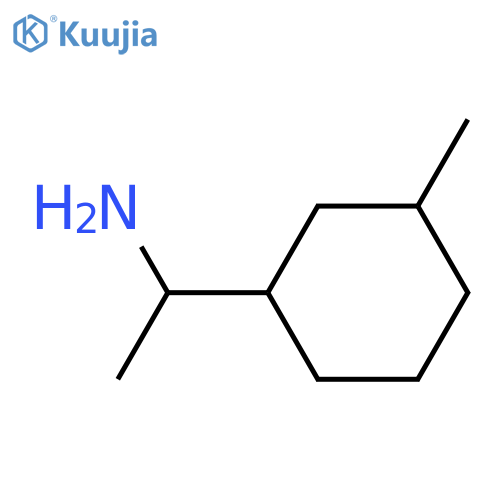1-(3-methylcyclohexyl)ethanamine structure