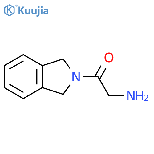2-Amino-1-(2,3-dihydro-1H-isoindol-2-yl)ethan-1-one structure