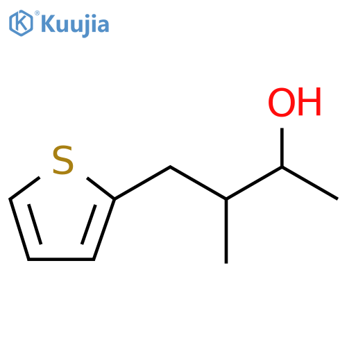 3-methyl-4-(thiophen-2-yl)butan-2-ol structure