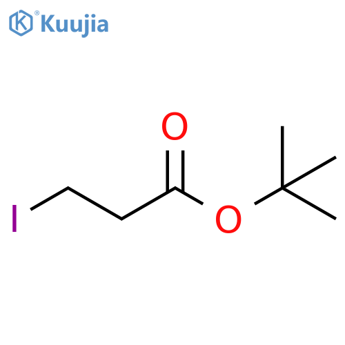 tert-butyl 3-iodopropanoate structure