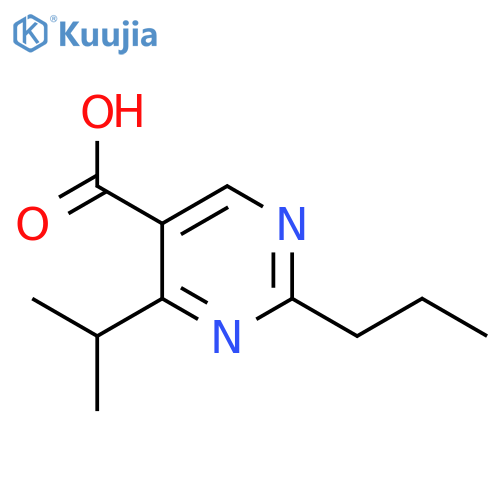 4-Isopropyl-2-propylpyrimidine-5-carboxylic acid structure
