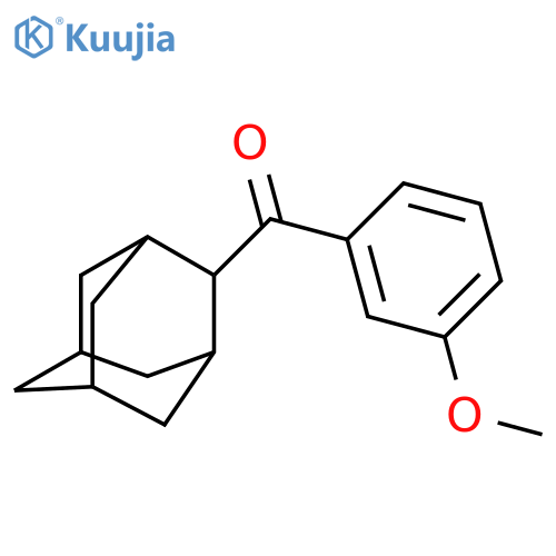 (Adamantan-2-yl) (3-methoxyphenyl)methanone structure