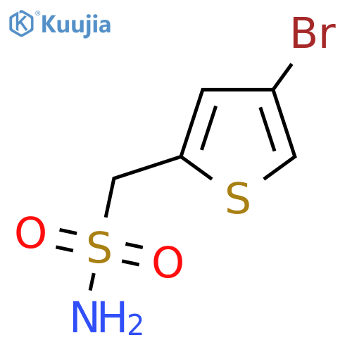 (4-Bromothiophen-2-yl)methanesulfonamide structure