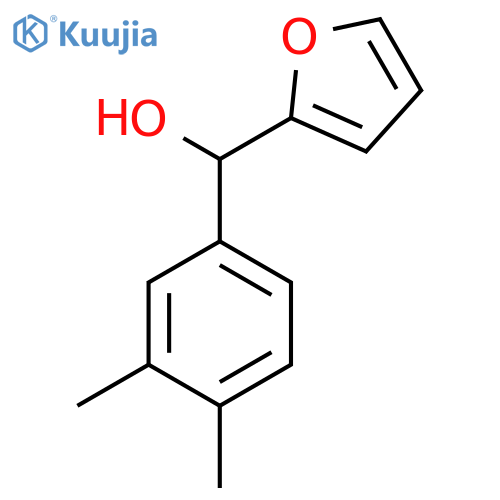 (3,4-dimethylphenyl)-(furan-2-yl)methanol structure