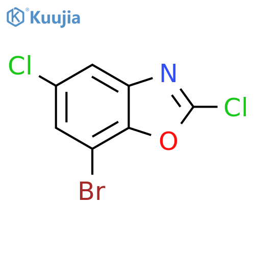 Benzoxazole, 7-bromo-2,5-dichloro-  structure