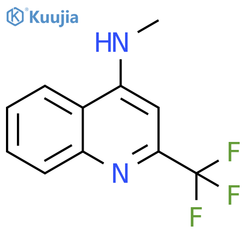 N-methyl-2-(trifluoromethyl)quinolin-4-amine structure