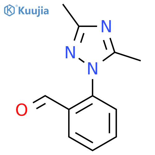 2-(Dimethyl-1h-1,2,4-triazol-1-yl)benzaldehyde structure