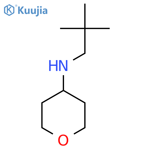 N-(2,2-Dimethylpropyl)oxan-4-amine structure