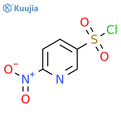 6-Nitropyridine-3-sulfonyl chloride structure