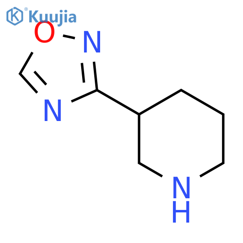 3-(1,2,4-Oxadiazol-3-yl)piperidine structure
