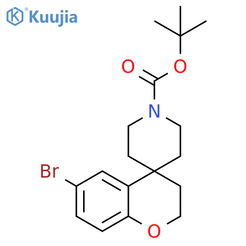Tert-Butyl 6-Bromospiro[Chroman-4,4-Piperidine]-1-Carboxylate(WX115022) structure