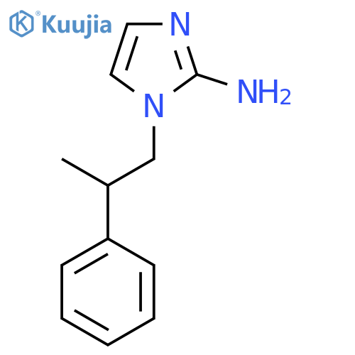 1-(2-phenylpropyl)-1H-imidazol-2-amine structure