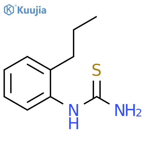 (2-propylphenyl)thiourea structure
