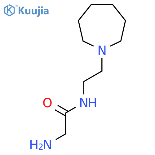 2-amino-N-[2-(azepan-1-yl)ethyl]acetamide structure