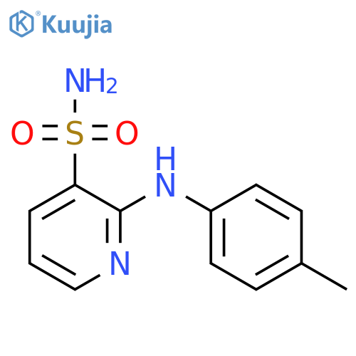 2-(p-Tolylamino)pyridine-3-sulfonamide structure