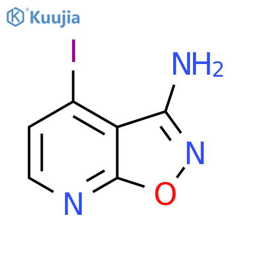 4-Iodoisoxazolo[5,4-b]pyridin-3-amine structure