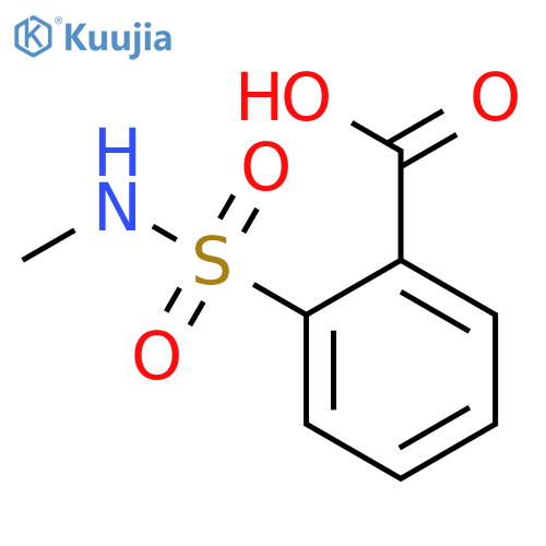 2-(Methylsulfamoyl)benzoic acid structure