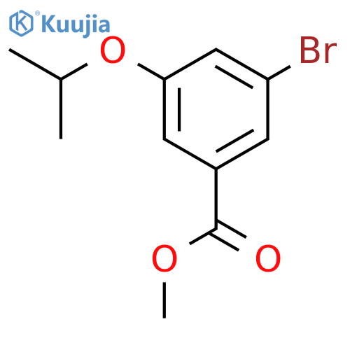 Methyl 3-bromo-5-isopropoxybenzoate structure