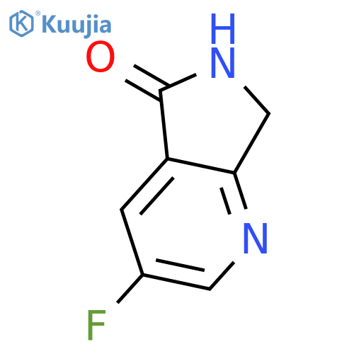 3-Fluoro-6,7-dihydro-5H-pyrrolo[3,4-b]pyridin-5-one structure