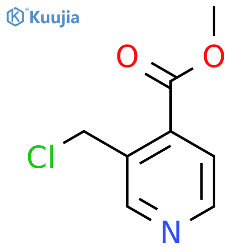 Methyl 3-(chloromethyl)isonicotinate structure