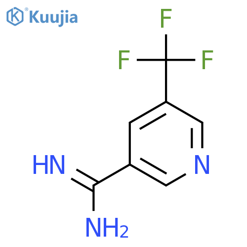 5-(Trifluoromethyl)nicotinimidamide structure