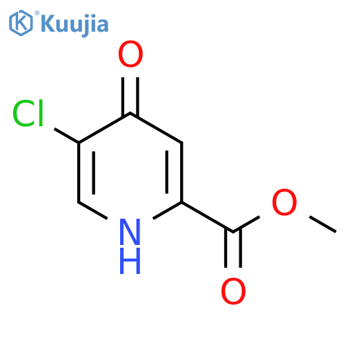 Methyl 5-chloro-4-hydroxypicolinate structure