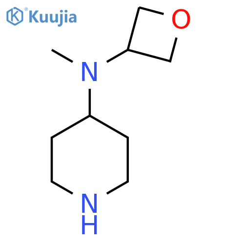 N-Methyl-N-(oxetan-3-yl)piperidin-4-amine structure