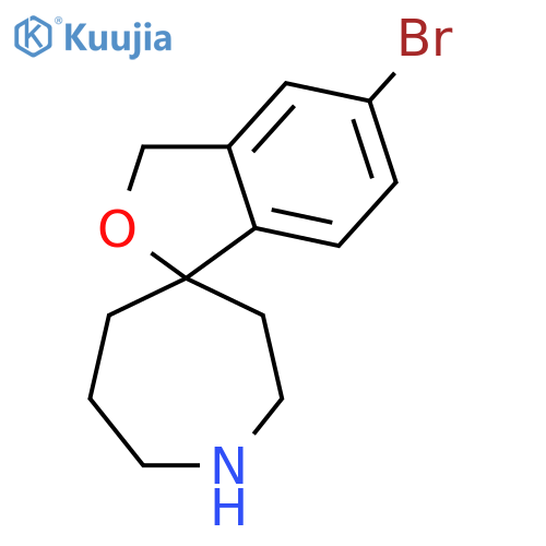 5'-Bromo-3'H-spiro[azepane-4,1'-isobenzofuran] structure