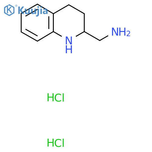 1,2,3,4-Tetrahydroquinolin-2-ylmethanamine dihydrochloride structure