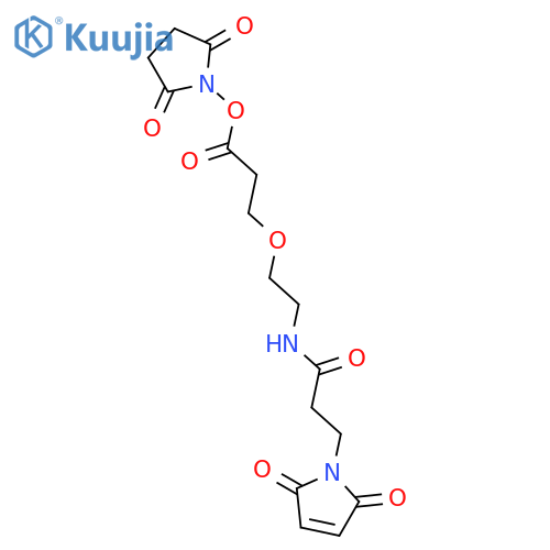 MAL-AMIDO-PEG1-C2-NHS ESTER structure