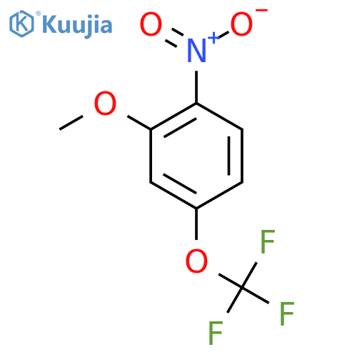 2-Methoxy-1-nitro-4-(trifluoromethoxy)benzene structure