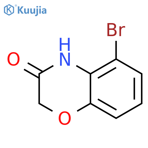 5-bromo-3,4-dihydro-2H-1,4-benzoxazin-3-one structure