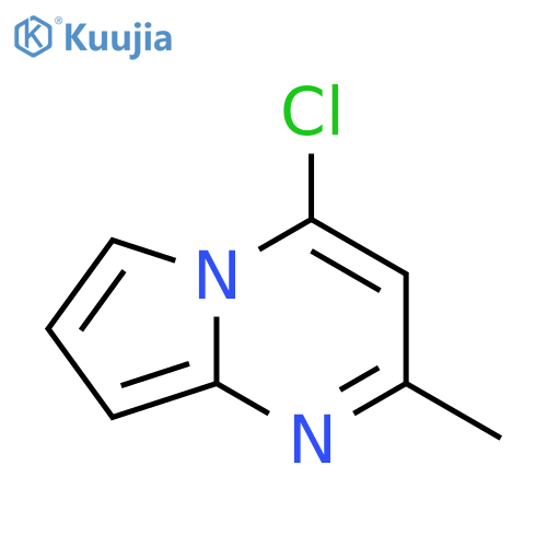 4-Chloro-2-methylpyrrolo[1,2-a]pyrimidine structure