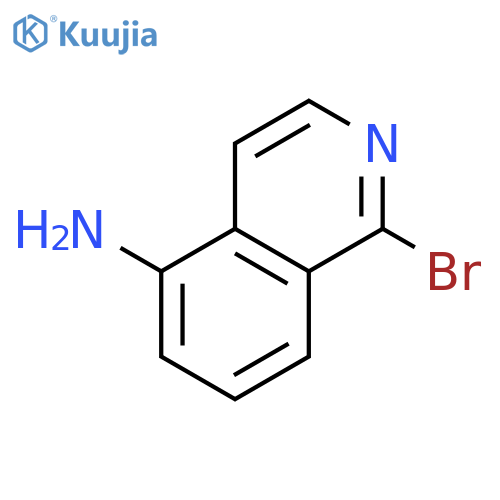 1-Bromoisoquinolin-5-amine structure