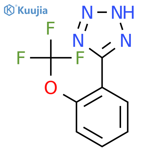 5-[2-(Trifluoromethoxy)phenyl]-2H-tetrazole structure
