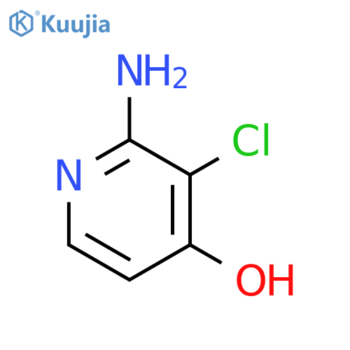 2-amino-3-chloropyridin-4-ol structure